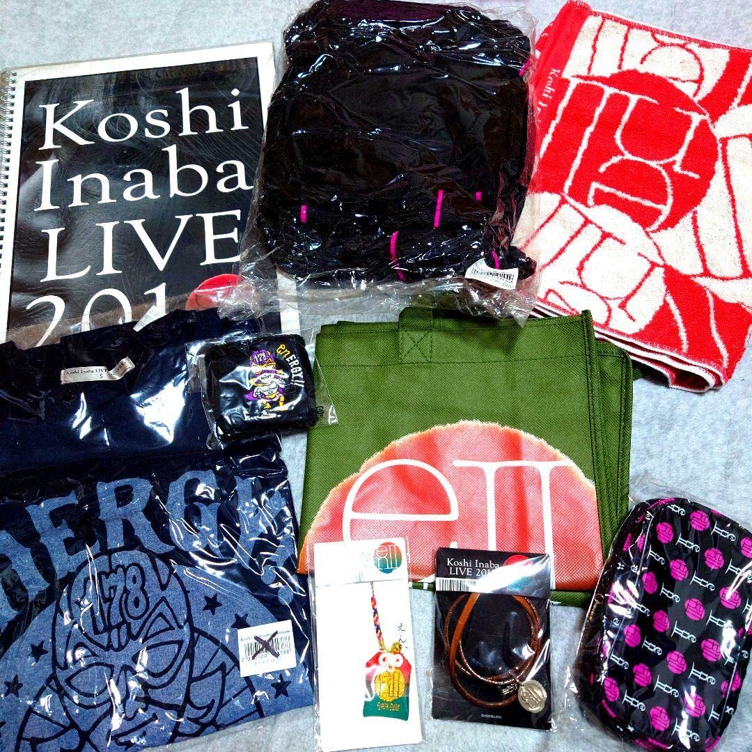 Amazon.co.jp: Koshi Inaba LIVE 2010 enⅡグッズセット 稲葉浩志